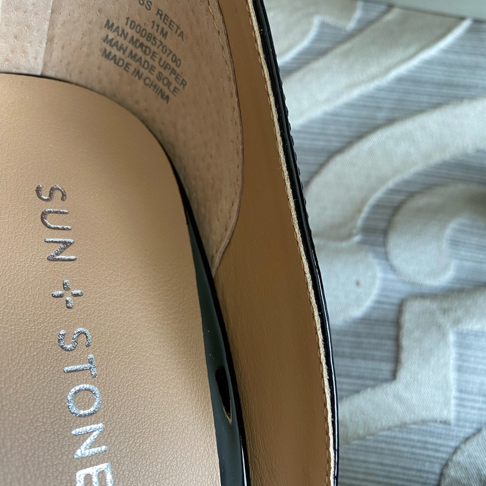 Sun And Stone Block Heel Peep Toe - image 3